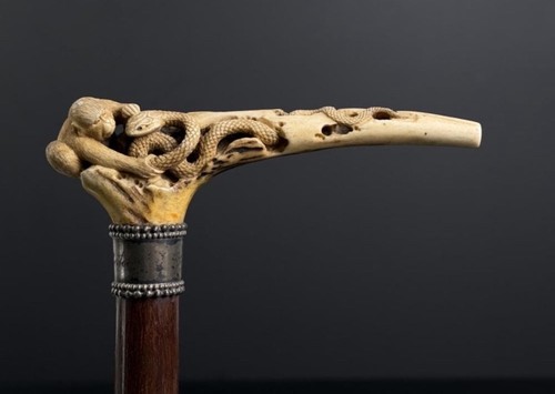 Antique japanese meiji carved - japanese,