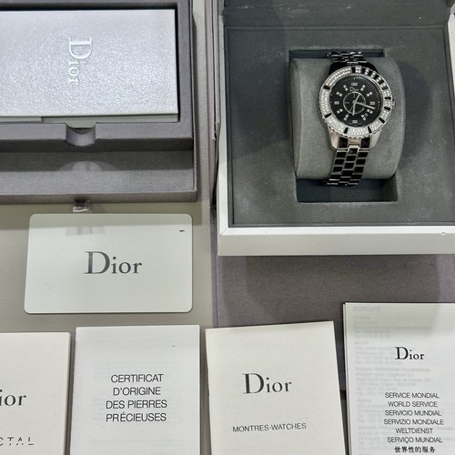 Dior christal 33mm steel - christal,