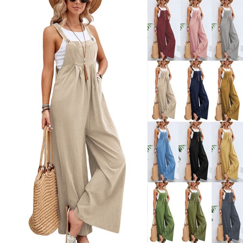 Ladies wide leg pants - ladies,