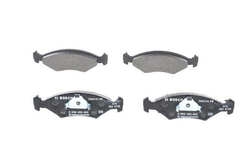 Genuine bosch front brake pad - front,