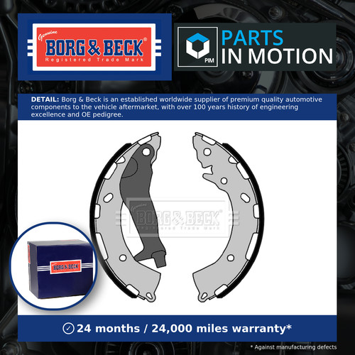 Brake shoes set fits - fits, kia