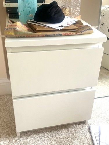 Ikea malm two chest drawers - ikea,