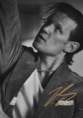 Matt smith signed autographed - matt,