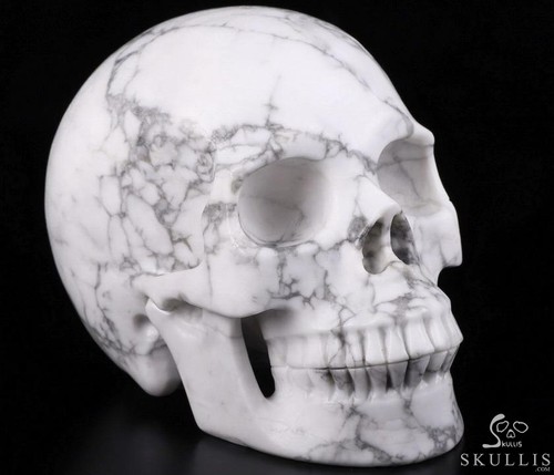 Howlite carved crystal - carved,