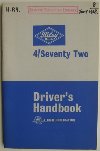 Riley seventy two - riley, 4/72