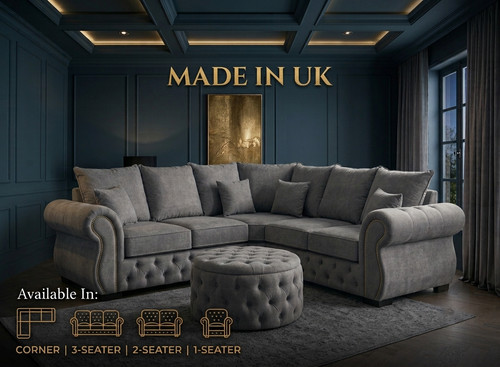 Velvet rio chesterfield sofa - velvet,