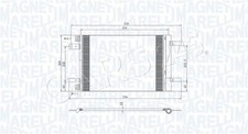 AC Condenser MAGNETI MARELLI