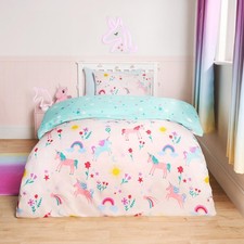 Unicorn quilt cover duvet - unicorn,