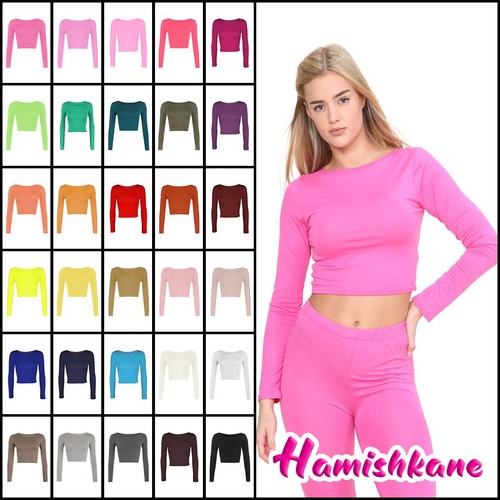 Womens crop top long - crop,