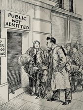 1940 Original Print WW2 WAR