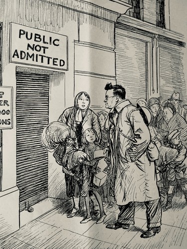 1940 original print ww2 war - print,