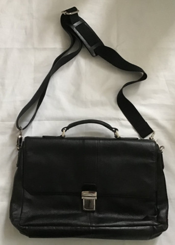 Marks spencer black leather - black,