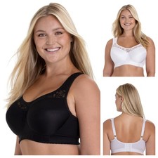 Miss Mary of Sweden Cotton Simplex Bra Underwired Womens Lingerie 2070