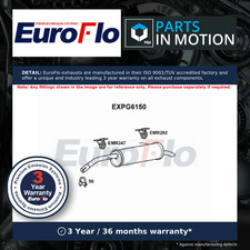 Exhaust Back / Rear Box fits