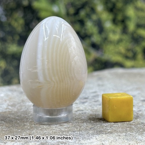 Small banded agate egg - , for