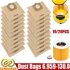 10/20 X DUST BAGS FOR KARCHER