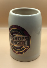 SHEPHERD NEAME BISHOPS FINGER 50th ANNIVERSARY STONEWARE BEER MUG TANKARD 0.5L