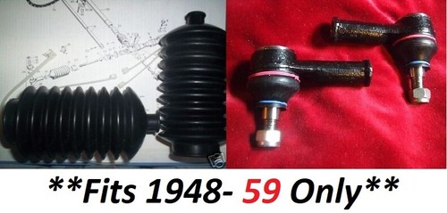Morris minor track rod ends - morris,