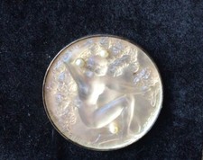 Rene Lalique Chose Promise Lapel Brooch Pin Made For Fioret Perfumers Paris