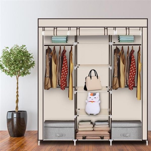 Portable fabric wardrobe - 69",