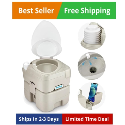 Portable toilet for camping - portable,