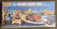 Vintage MATCHBOX Superfast RAILWAY GOODS YARD Playset. Boxed.