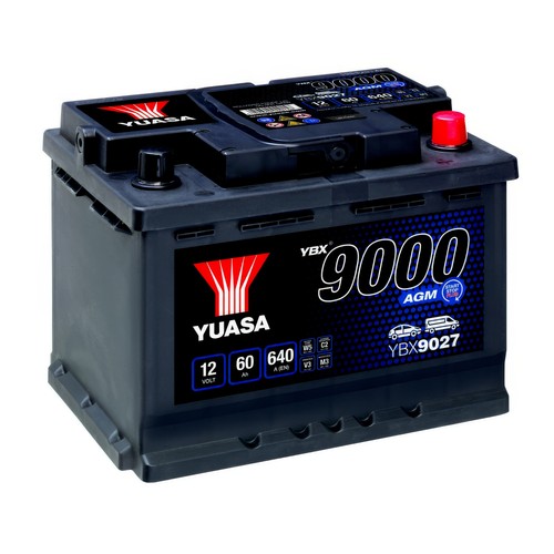 Yuasa car battery - car, 12v