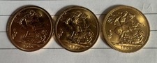 3 X 1966 Full Gold Sovereign