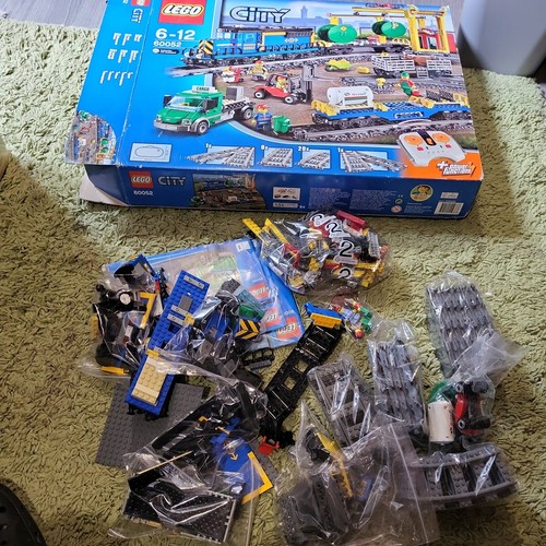 Lego city cargo train - -,