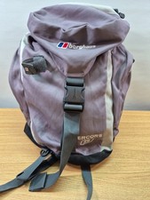 Berghaus VERCORS 25 H20 Camping Hiking Bag Rucksack GREY VIOLET EXCELLENT 