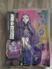 Monster High Doll Spectra Vondergeist Ghost 11 inch Fashion Doll with Ferret New