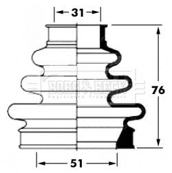 Borg beck bcb6063 drive - &,