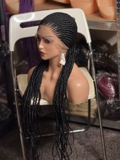 Wig Full Lace Cornrows Braided