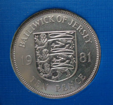 1981 Bailiwick of Jersey BUNC
