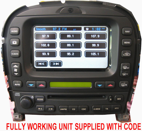 2003 jaguar type sat nav - jaguar,