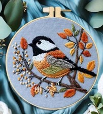 Beautiful Bird Embroidery Kit