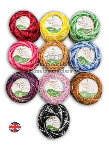 Multi colours anchor pearl - 10,