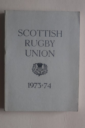 Scottish rugby union 1973 1974 - scottish,