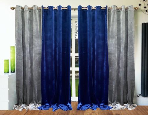 Velvet curtains ring top - velvet,