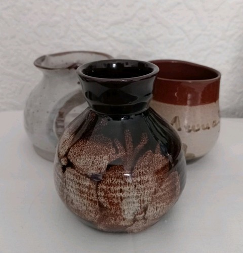 Tenby studio pottery bud vase - tenby,