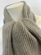 Whistles Grey Ribbed 100%