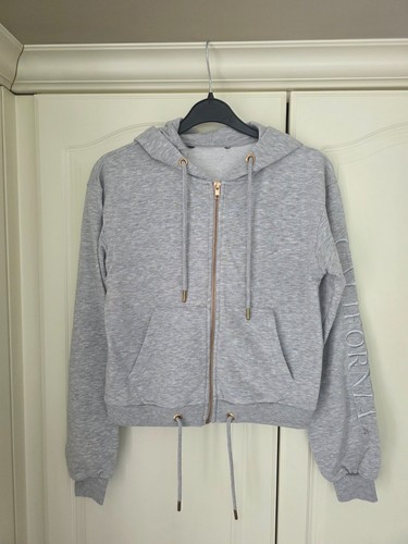 Lipsy women grey hoodie size - women's,