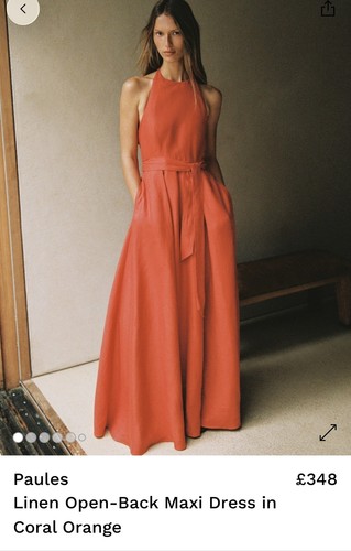 Reiss dress coral - reiss,
