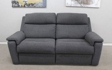 G Plan Thornbury Roche Slate Power Recline 3 Seater Sofa Power Headrest & Lumbar