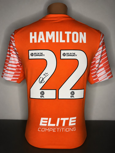 Signed hamilton blackpool - hamilton,