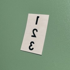 Raleigh Chopper MK 2 Gear Shifter Sticker Decal Mirror Image