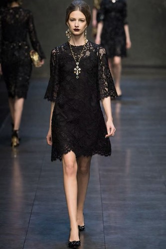 Dolce gabbana runway black - dolce,