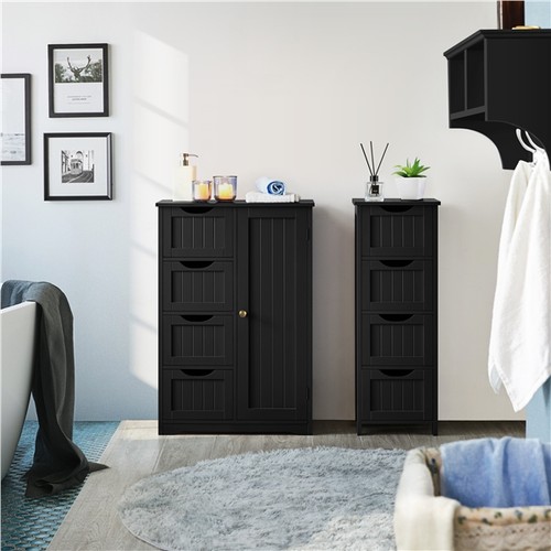 Drawer wooden bathroom - 4-drawer,
