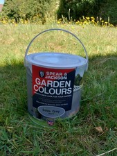 Spear & Jackson 2.5l dove grey paint brand new