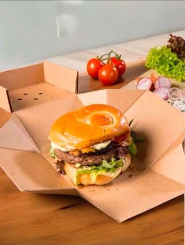 Premium 100 cardboard burger - premium,
